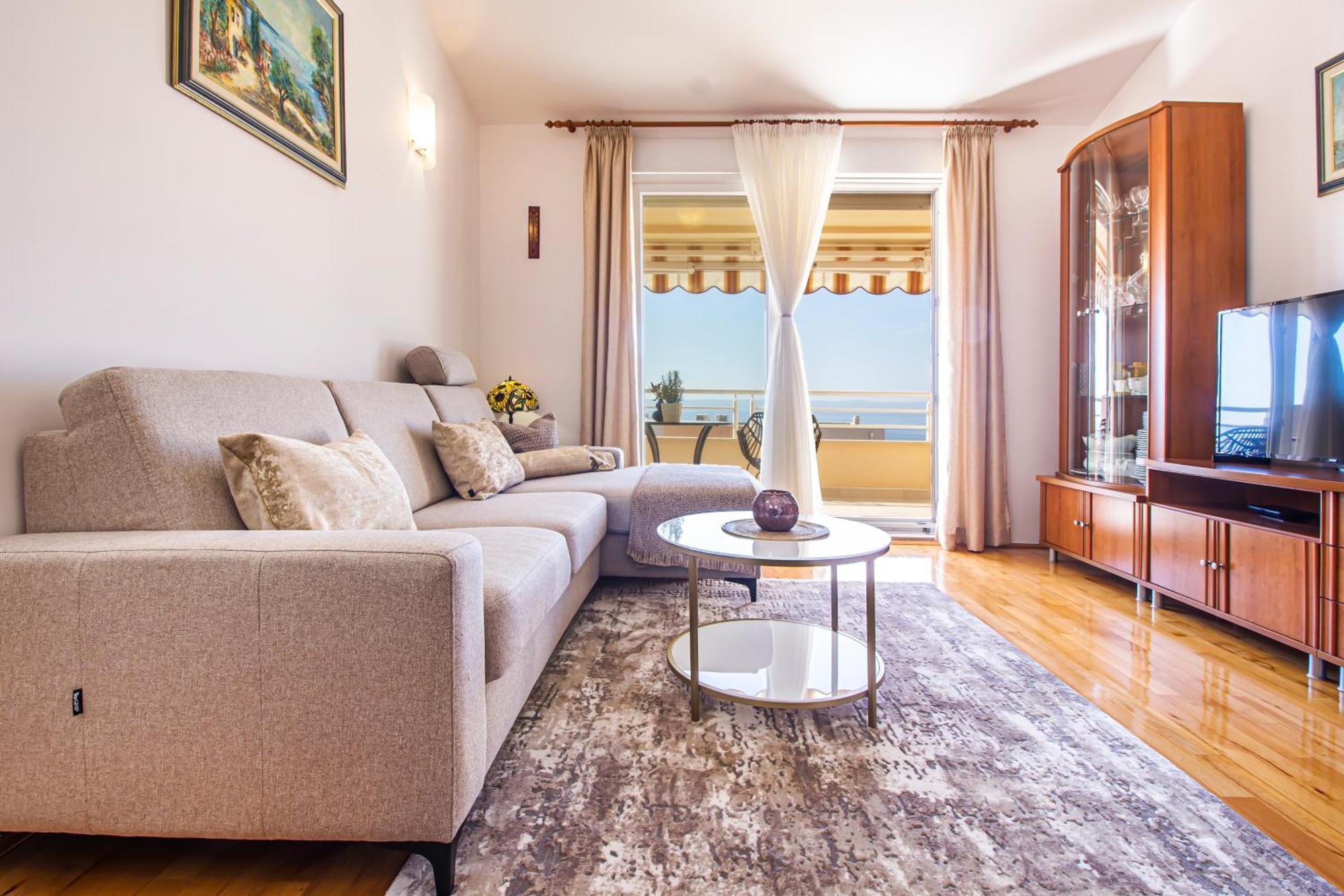 Apartment Anita With Amazing Sea View マカルスカ エクステリア 写真