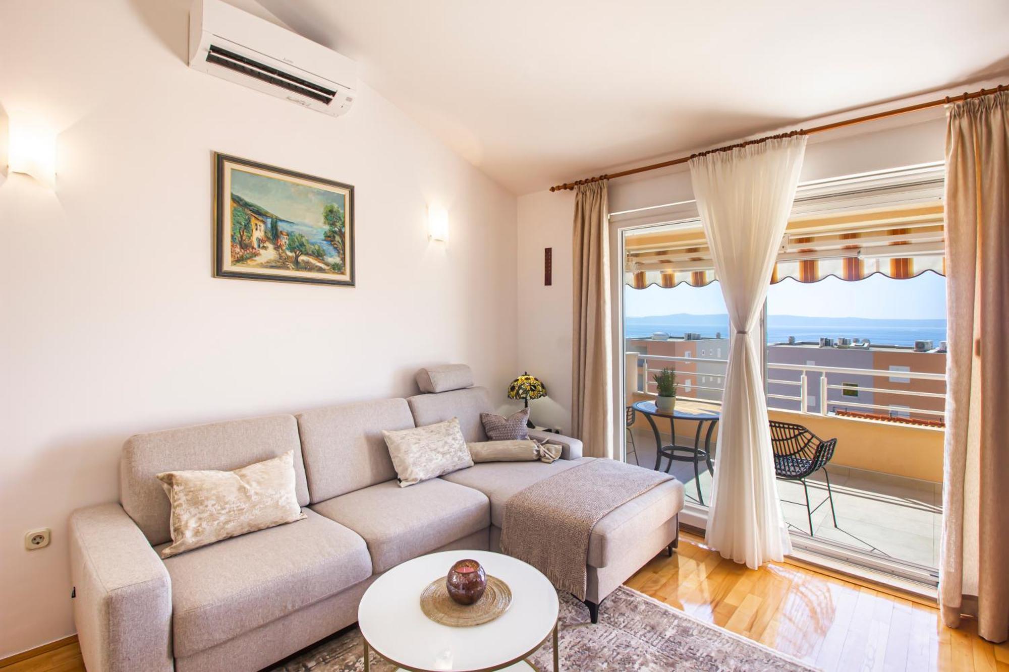 Apartment Anita With Amazing Sea View マカルスカ エクステリア 写真