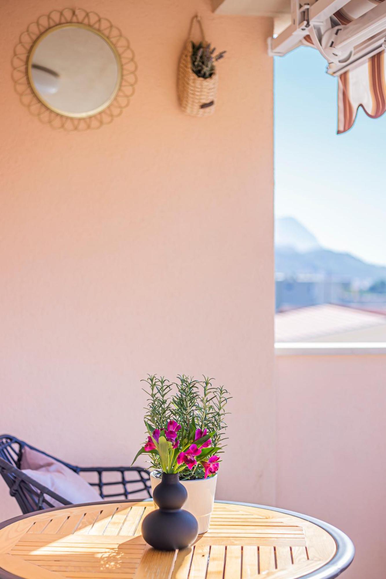 Apartment Anita With Amazing Sea View マカルスカ エクステリア 写真