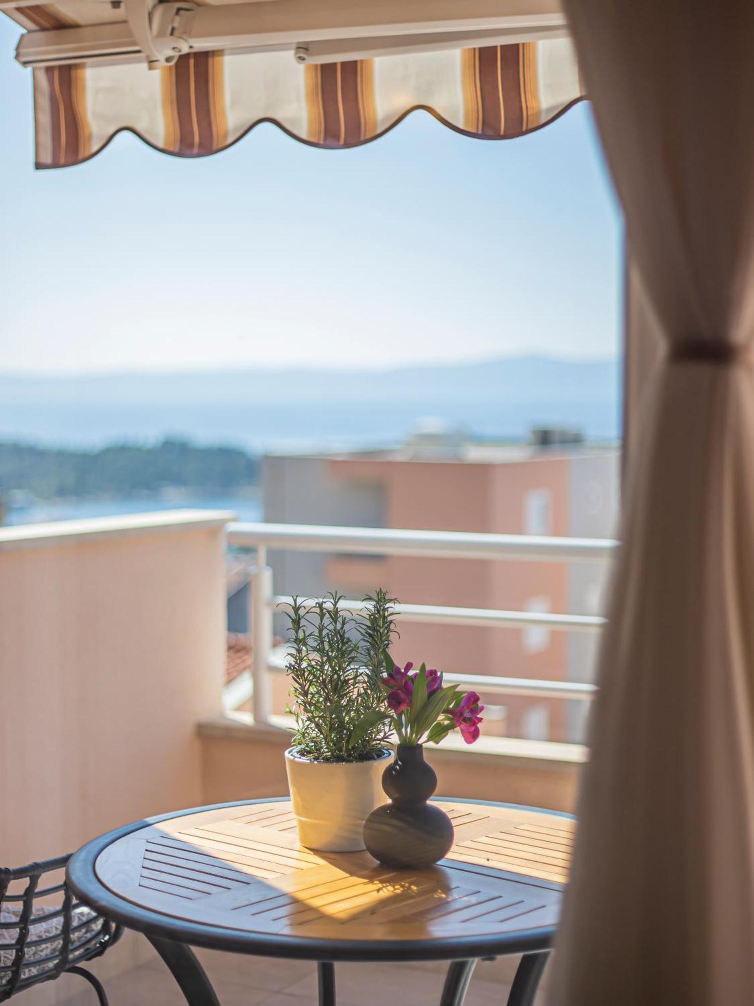 Apartment Anita With Amazing Sea View マカルスカ エクステリア 写真